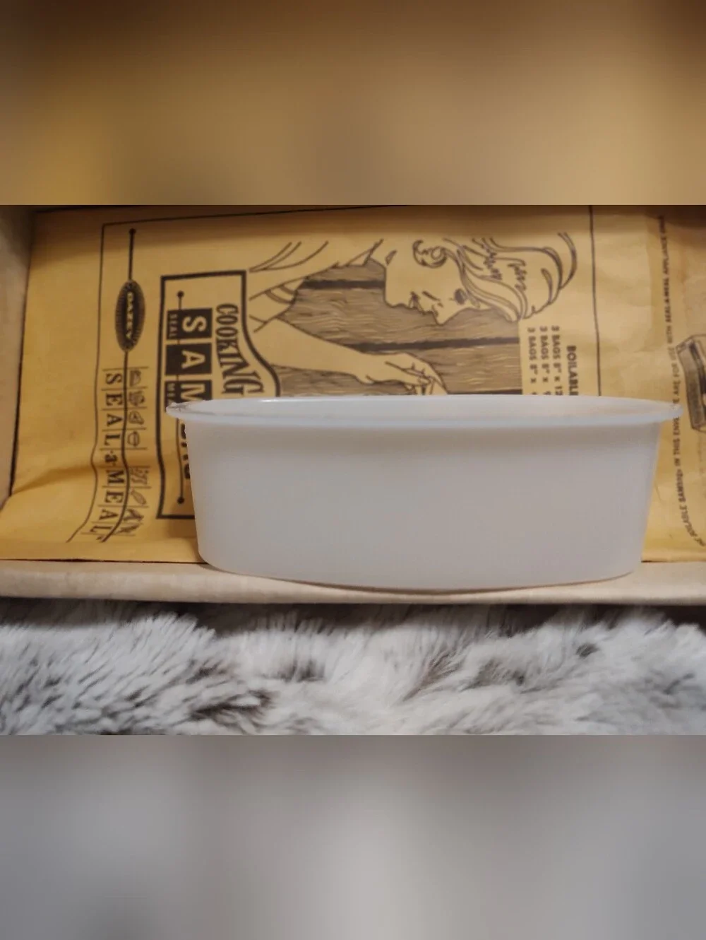 Dazey Vintage Seal-a-Meal Vacuum Sealer with Compatible Bags In Original Box